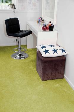 Textile flooring - home environment